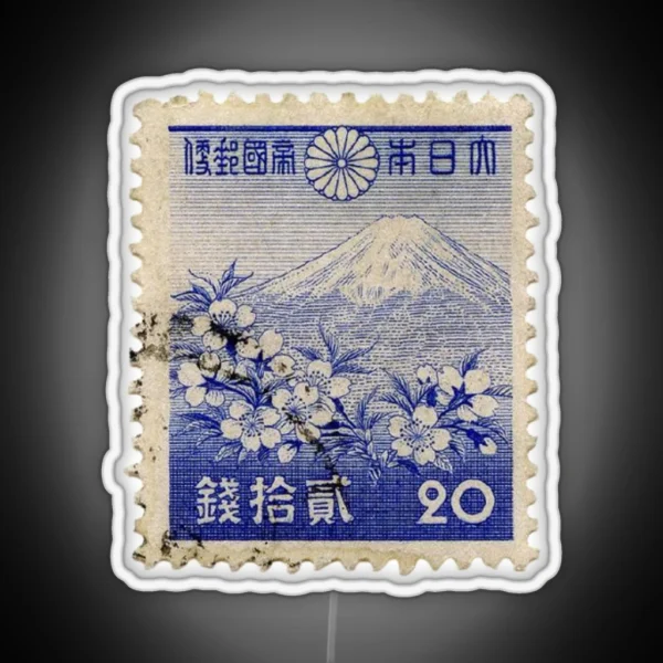 Japanese Stamp RGB Neon Sign