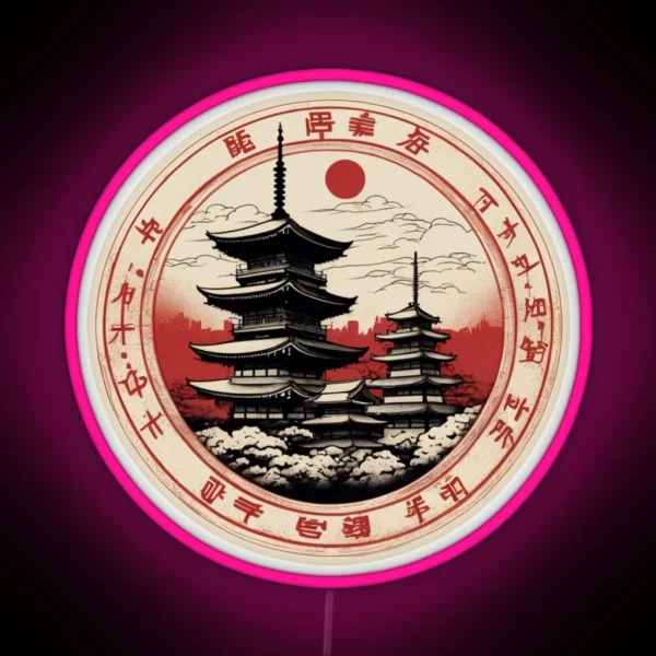 Japanese Vintage RGB Neon Sign