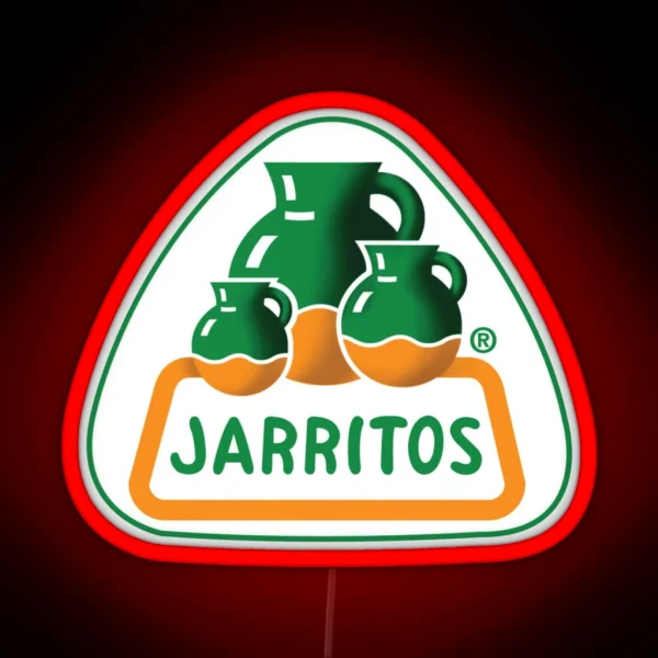 Jarritos Mexican Sodas Label RGB Neon Sign