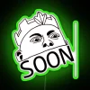 Vibrant Jason Soon meme inspired RGB neon home decoration sign