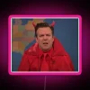 Unique LED sign featuring Jason Sudeikis as Disgusted Devil's expression.