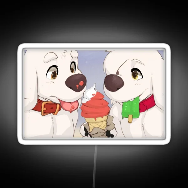 Jasper Brian Icecream Led Led RGB Neon Sign