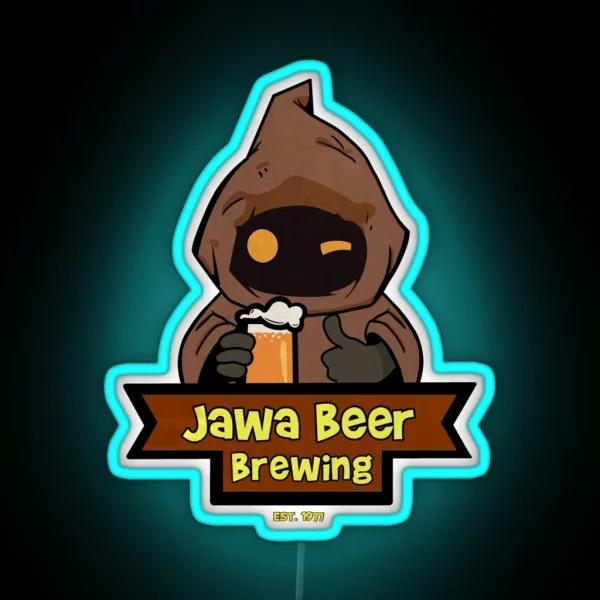 Jawa Beer Brewing Co RGB Neon Sign