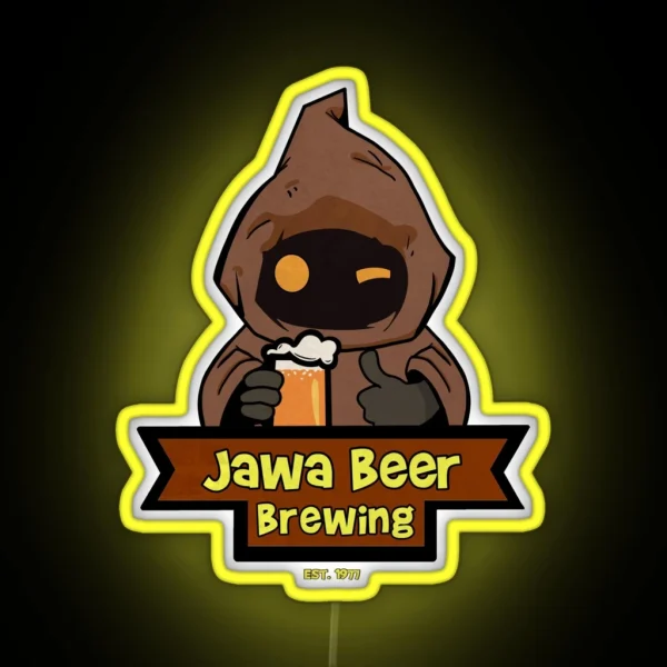 Jawa Beer Brewing Co RGB Neon Sign