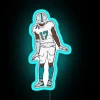 Customizable Jaylen Waddle NFL Celebration sports room LED light display.