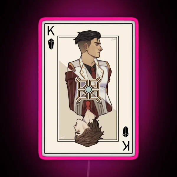 Jayvik King Of Diamonds RGB Neon Sign