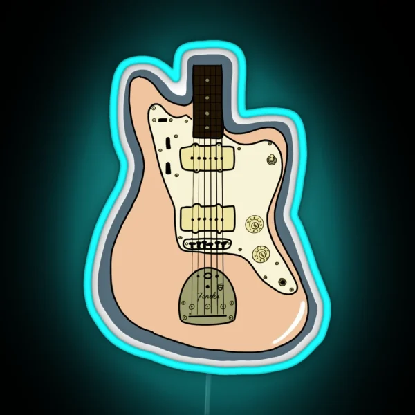 Jazzmaster RGB Neon Sign