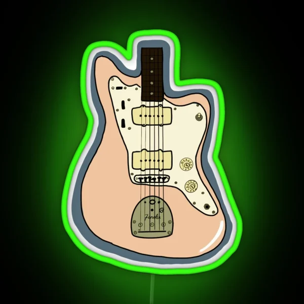 Jazzmaster RGB Neon Sign