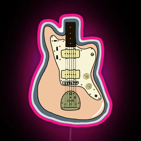 Jazzmaster RGB Neon Sign
