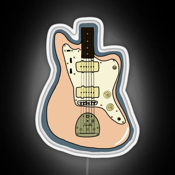 Jazzmaster RGB Neon Sign