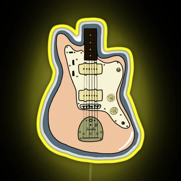 Jazzmaster RGB Neon Sign