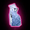 Jeffery Personalizable RGB Neon LED Canvas Sign with Customizable Lighting Design
