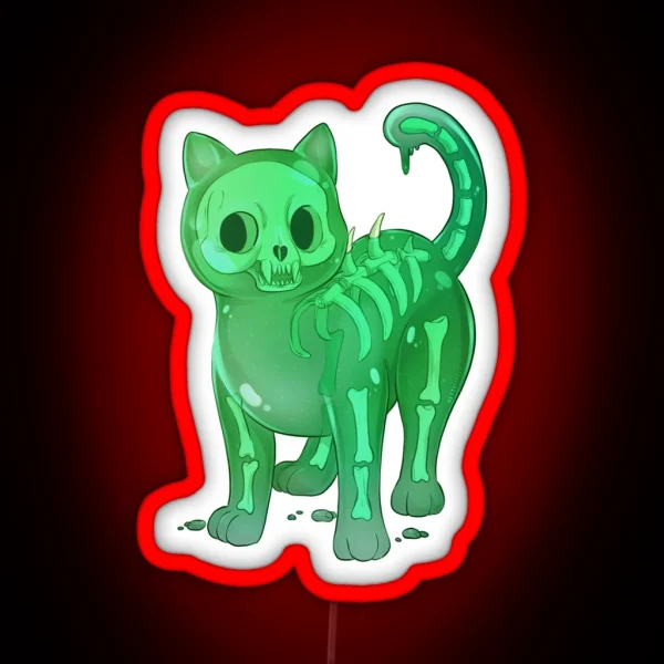 Jelly Cat RGB Neon Sign