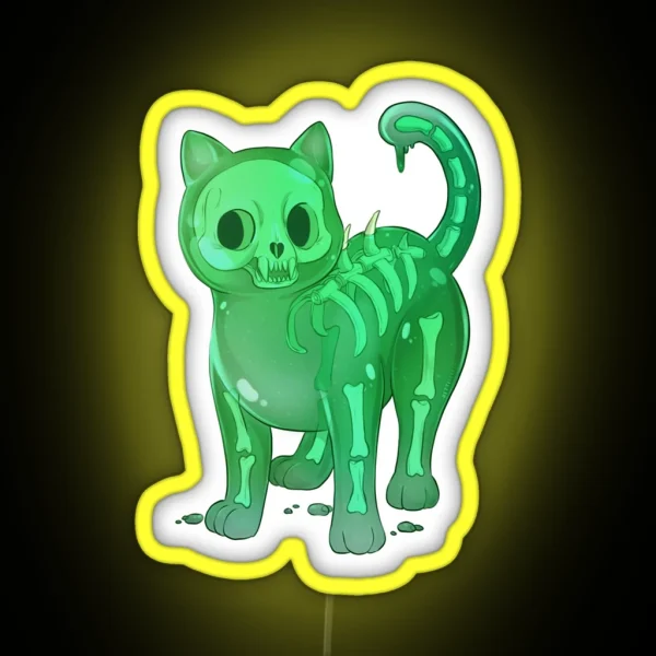 Jelly Cat RGB Neon Sign