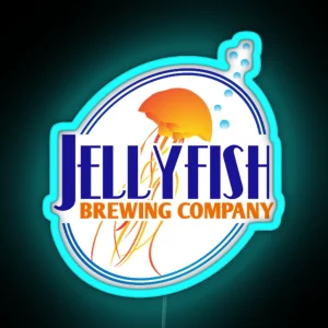 Jellyfish Brewing Company RGB Neon Sign