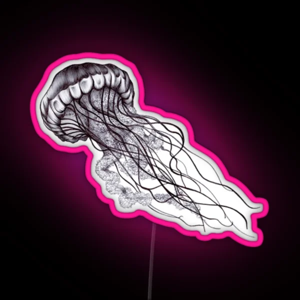 Jellyfish RGB Neon Sign