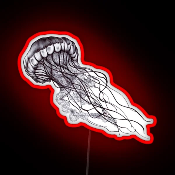 Jellyfish RGB Neon Sign