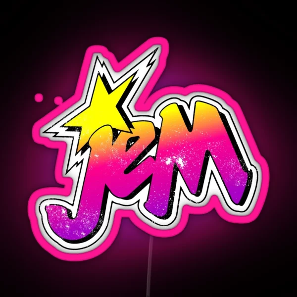 Jem 80 S Tee RGB Neon Sign