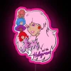 RGB LED neon light panel for Jem hologram fans everywhere