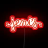 Vibrant Neon RGB Sign Adorns Your Home with Cool Treat Love