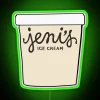 Vibrant Neon RGB Home Decor Ice Cream Sign Decoration Accent