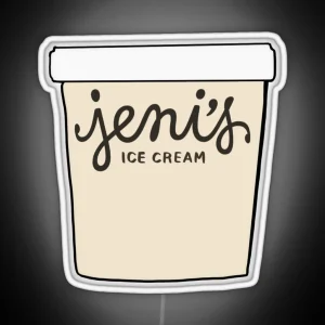 Jenis Splendid Icecream Pint RGB Neon Sign