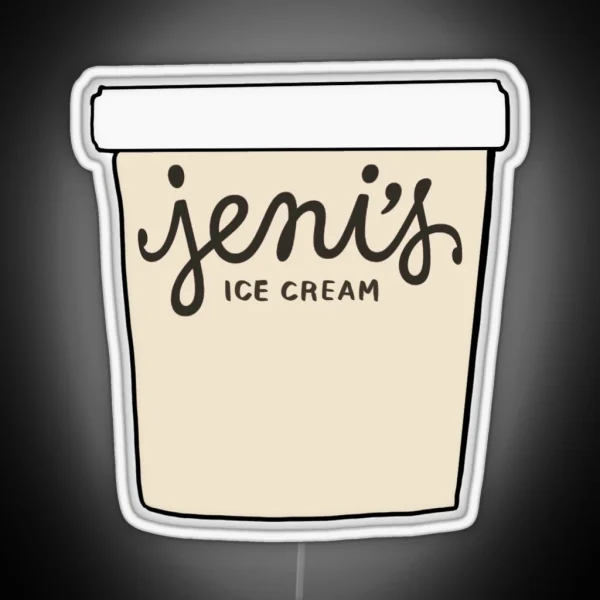 Jenis Splendid Icecream Pint RGB Neon Sign