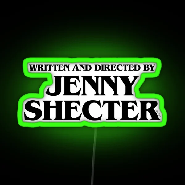 Jenny Shecter RGB Neon Sign