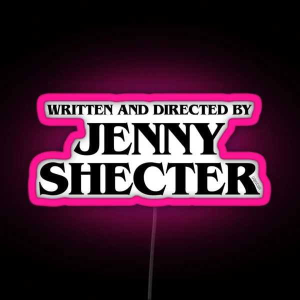 Jenny Shecter RGB Neon Sign