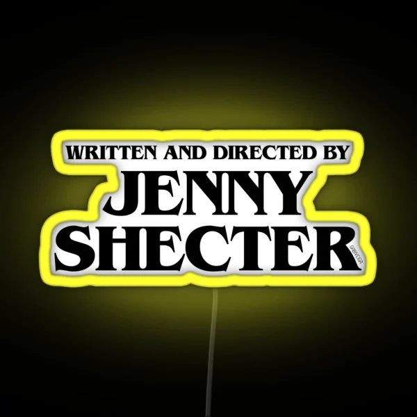 Jenny Shecter RGB Neon Sign