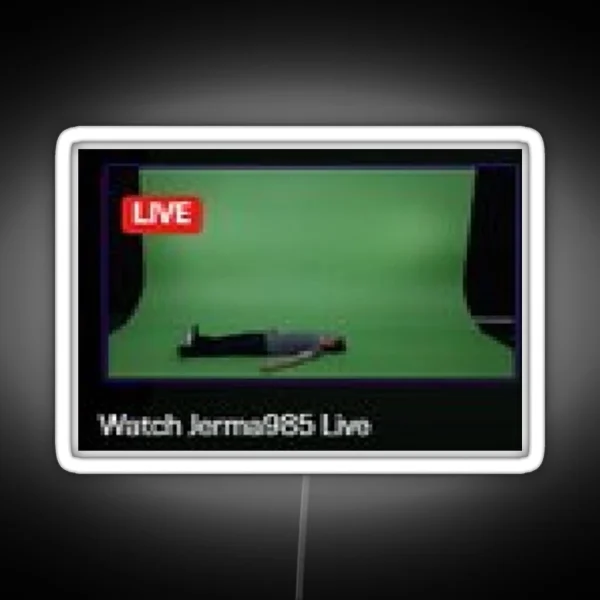 Jerma Live RGB Neon Sign