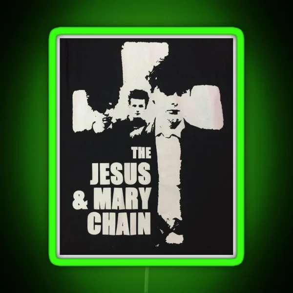 Jesus And Mary Chain RGB Neon Sign