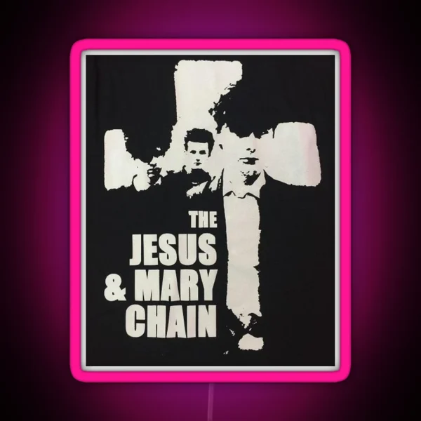 Jesus And Mary Chain RGB Neon Sign