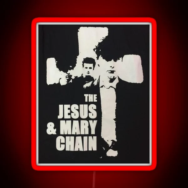 Jesus And Mary Chain RGB Neon Sign