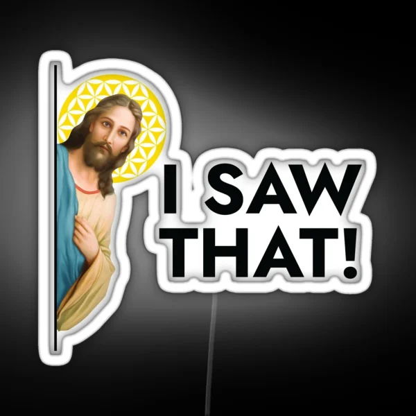 Jesus Christ I Saw That RGB Neon Sign
