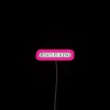 Vibrant Jesus Is King Neon Sign in Colorful RGB Lighting