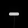 Vibrant Jesus Is King RGB Neon Sign with Customizable Lighting Effects
