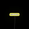 RGB LED Canvas Sign - Jesus Is King Illuminated Display