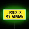 Faithful Decorative Neon Sign with RGB Jesus Inspirational Christian Quote