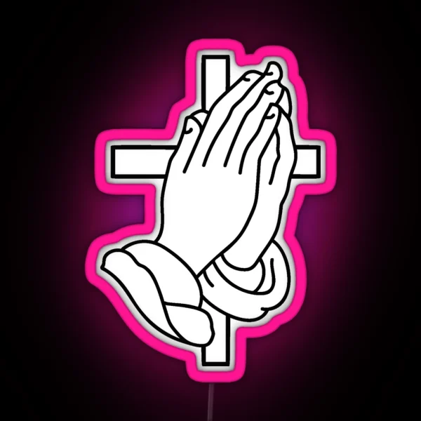 JESUS Prayer RGB Neon Sign