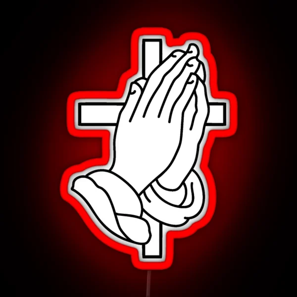 JESUS Prayer RGB Neon Sign