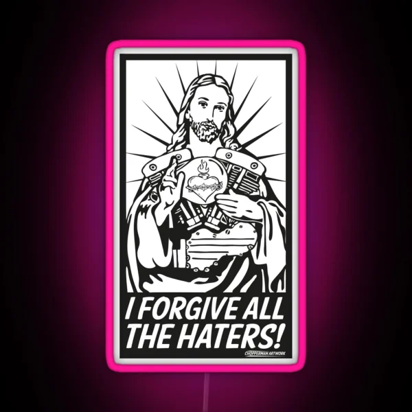 Jesus SHOVELHEAD RGB Neon Sign
