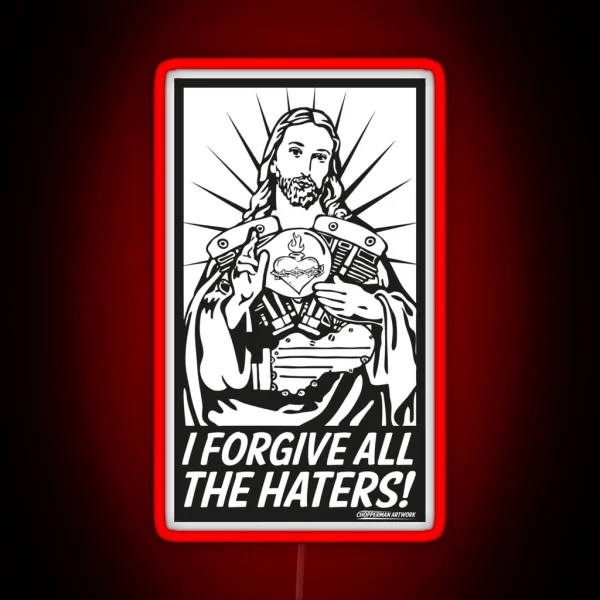 Jesus SHOVELHEAD RGB Neon Sign