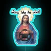 Comedic Highway Bible Quote LED Sign for Music Lovers Everywhere