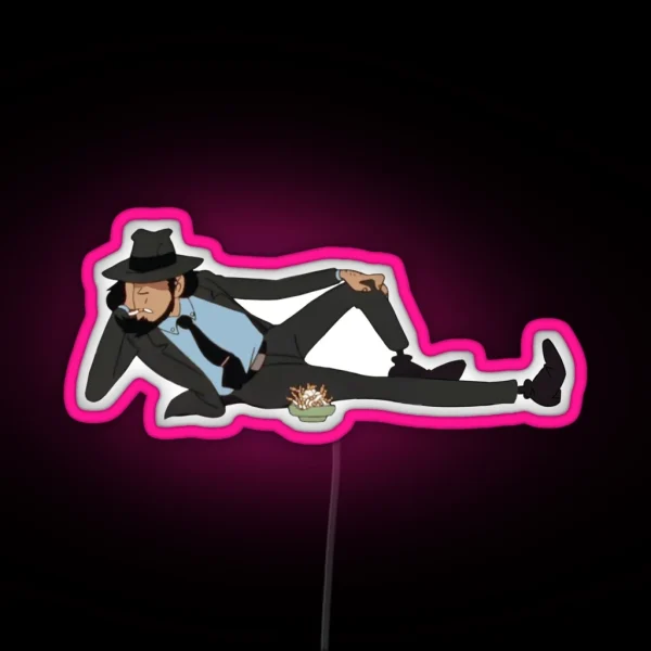 Jigen Nonchalant RGB Neon Sign