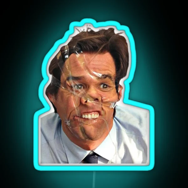 Jim Carrey RGB Neon Sign