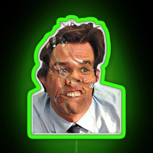 Jim Carrey RGB Neon Sign