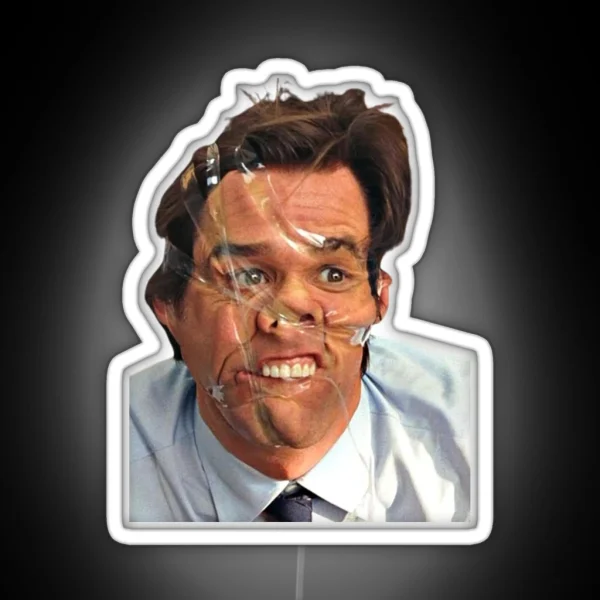 Jim Carrey RGB Neon Sign
