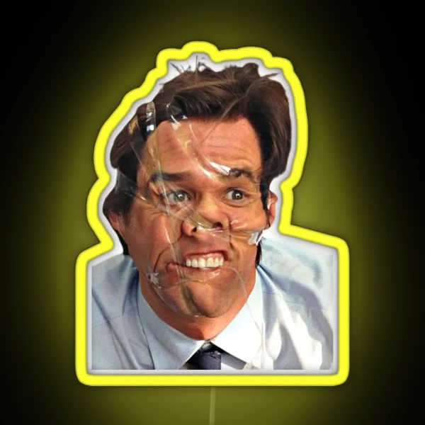 Jim Carrey RGB Neon Sign