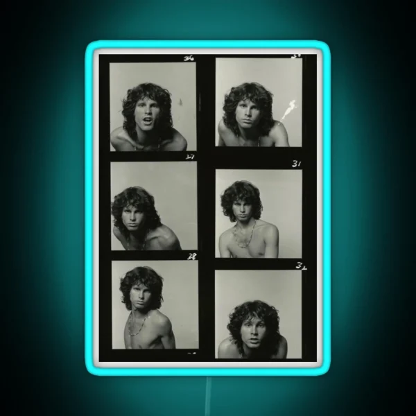 Jim Morrison Film RGB Neon Sign